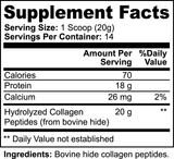 Grass-Fed Hydrolyzed Collagen Peptides